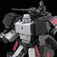 A toy that gives us Transformers' Megatron with G.I. Joe's Baroness popping out of the tank on his back.
